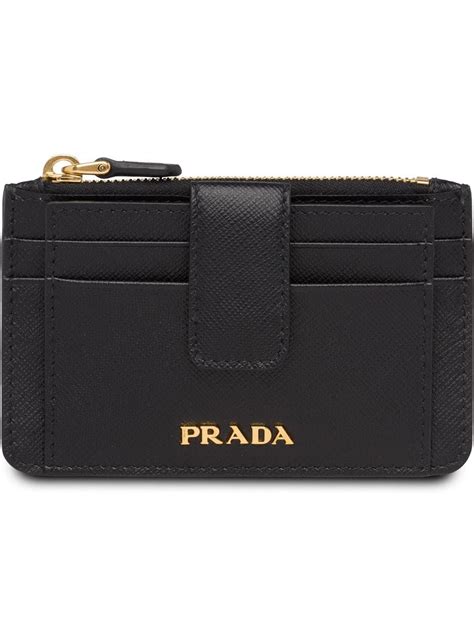 prada nylon credit card case|farfetch Prada wallet.